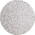 Translucent white glass seed beads with AB iridescent coating for DIY jewelry making - 4mm (0.8mm Hole/450g Pack) / White
