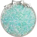 Mélange de perles en verre œil-de-chat de 4mm bleu clair et vert menthe pour bijoux - 4mm / Mambo Menthe