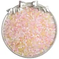 Mélange de perles en verre œil de chat 4mm rose et crème pour bijoux DIY - 4mm / Rose Pêche