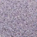 Perles de rocaille lavande en verre avec revêtement AB pour bijoux DIY - Violet Balsamine