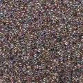 Perles de rocaille en verre violet foncé 2-4 mm avec reflet arc-en-ciel pour bijoux DIY - Brun Tung