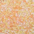 2-4 mm Glas-Perlen in irisierendem Soft-Orange und Creme für DIY-Schmuckherstellung - 3mm (10g/Packung ca. 300 Stk.) / Orangen-Mix