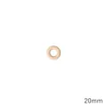 Natural wood ring component 20mm for DIY crafts and jewelry making jewelry accessories - Outer Diameter 20mm, Thickness 5mm, Natural Wood, 10 Pieces/Pack