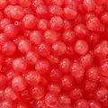 DIY round 8/10mm red resin beads with gold glitter for handmade jewelry and crafts - 8mm (10Pcs/Pack) / Red