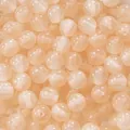 Perles rondes en résine à paillettes dorées pour la création de bijoux DIY - Chair