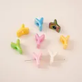Letter Y pearlescent acrylic beads in various colors for DIY jewelry and crafts - Letter Y (BSD881) / 5 Pieces/Pack (14x21mm) / Iridescent Mixed