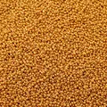 Golden glass seed beads for DIY jewelry making with metallic finish for bracelets - 1.5mm (5g/Pack, Approx. 1150 Pcs) / Gold