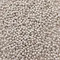 Polished silver glass seed beads 1.5-4mm for DIY jewelry making and bracelet crafts - 3mm (10g/Pack, Approx. 300 Pcs) / Silver