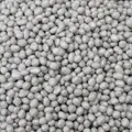 Unregelmäßige 2-6mm silbergraue Glasperlen mit Perlmuttglanz für DIY-Schmuck - Lochfrei (2-6mm, 30g/Packung) / Grau