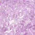 8-10mm transparent purple round glass beads with holes for DIY jewelry making - 10mm (1.5mm Hole, 20 Pieces/Pack) / Light Purple