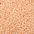 Perle di vetro irregolari arancione pallido per decorazione di custodie per cellulari - Senza foro (2-6mm, 30g/confezione) / Arancione