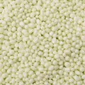 Perle di vetro irregolari giallo crema 2-6 mm con finitura perlata lucida per fai-da-te - Senza foro (2-6mm, 30g/confezione) / Verde-giallo
