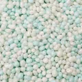 Perle di vetro perlate irregolari 2-6mm blu e bianche per gioielli fai-da-te - Senza foro (2-6mm, 30g/confezione) / Mix Blu Beige