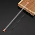Professional 17cm stainless steel beading needle with clear plastic storage tube - 0.5mm (1 Pc/Bottle)