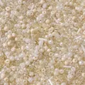 Mixed white and holographic glass beads set for DIY jewelry making and crafts - 11# Wheat Waves / 20g/Pack (Mixed Seed and Bugle Beads) / Off White