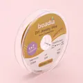 0.3mm 7-strand nylon coated stainless steel DIY jewelry wire in gold finish 50m spool - 0.38mm Thickness 50m/Roll / Gold
