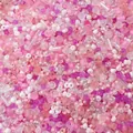 Mixed pink and white glass seed beads in various shapes and finishes for DIY jewelry - 24# Rose Pink Rhyme / 20g/Pack (Mixed Seed and Bugle Beads) / Rose Pink White