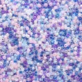 2-3mm colorful mixed glass seed beads in shades of blue, purple, pink and white - 35# Sweet Potato Series Seed Beads / 2mm (10g/Pack Approx 700pcs) / Purple Pink Blue Mixed