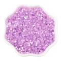 DIY cylindrical cat eye glass seed beads in soft lavender purple for jewelry making - 2.5mm, Hole approx 1mm, 450g/Pack, Approx 33000 Pieces / Plum Purple