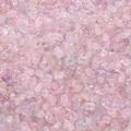 Pink and purple gradient peanut-shaped acrylic beads with gold foil for DIY jewelry - 4x6mm (Approx. 105 Pcs) / Wan Zi Qian Hong (Purple Pink Gold Series)