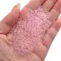 Cuentas de vidrio esmerilado rosa pálido 2-3,5mm para manualidades y decoración - Diámetro 2-3,5mm (30g/Paquete) / Rosa
