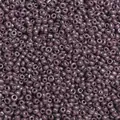 3mm or 4mm polished dark purple glass seed beads for DIY jewelry making and crafts - Purple