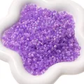 Purple 4mm cat-eye glass beads for DIY jewelry making and handmade bracelets - 4mm (10g/Pack) / Deep purple