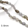 Natural labradorite 5-8mm irregular beads for DIY bracelet jewelry making material - Labradorite