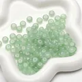 8x5mm light green translucent abacus glass beads for DIY jewelry making and crafts - Abacus Style / 25 Pieces/Pack (8x5mm) / Aventurine Jade
