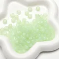Light green 8x5mm translucent glass abacus beads for DIY jewelry making and crafts - Light Green