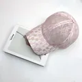 Berretto da baseball in pizzo floreale rosa con rete traspirante per le donne - Taglia Unica Regolabile / Rosa