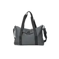 Sac de voyage gris foncé imperméable à grande capacité avec poignées et bandoulière - Gris