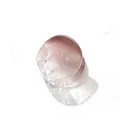 Dettaglio molletta per capelli in resina sfumata rosa con finitura lucida e design a denti - Rosa Sfumato