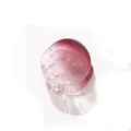 Mini molletta per capelli circolare con finitura sfumata rosso rosa e molla in metallo - Viola Rosa Sfumato