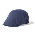 Gorra clásica azul oscuro estilo ivy para hombre y mujer con hebilla metálica lateral - Ajustable / Azul marino