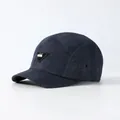 Cappellino camp blu navy in tessuto ripstop con toppa UG-1250 e tesa corta per uso all'aperto - Regolabile / Blu navy