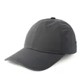 Casquette de baseball gris foncé respirante à séchage rapide avec motif étoilé discret - Réglable / Gris clair