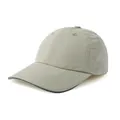 Casquette de baseball gris clair à séchage rapide avec aérations latérales en étoile - Réglable / Beige