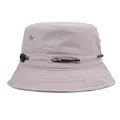Sombrero de pescador gris claro ajustable con cordón deportivo y ventilación - M (56-58cm) / Gris claro