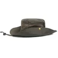 Chapeau de soleil extérieur vert armée avec maille respirante et cordon réglable - 55-59cm / Vert Militaire