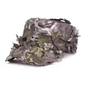 Cappello tattico mimetico 3D con fogliame bionico per la caccia all'aperto e sport - Regolabile / Grigio