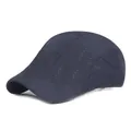 Casquette de baseball en mesh bleu marine avec tissu perforé pour la protection solaire - Bleu marine