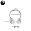 Titanium horseshoe septum ring with eagle claw ends holding pearls and pavé zircons - Dragon Claw Pearl Style (NR25032003-6)