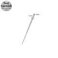Macro-opname van 316L chirurgisch stalen piercing hulpnaald in 1,0 mm en 1,2 mm maten - Lange Begeleidingsstijl (316PGI001-S1210)