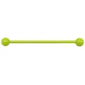 Piercing industrial de acero inoxidable verde neón con bolas de rosca simétricas - Barra Industrial Verde Brillante Varilla Larga