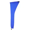 Dettaglio della cuffia per parrucca in mesh blu reale con coulisse regolabile - Blu Reale