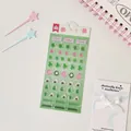 Adesivi 3D a bolle con motivi di quadrifoglio e ciliegio per decorazioni scrapbooking - Quadrifoglio