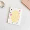Couverture de classeur à 6 trous pour photos avec motifs d'étoiles et de cœurs - Papier de Recharge-Étoile Cœur(B)