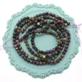 Perle in pietra naturale sfaccettate multicolore per la creazione di gioielli fai-da-te - Ciaroite