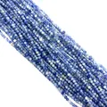 Perle tonde in sodalite blu naturale lucida per la creazione di gioielli DIY - Sodalite